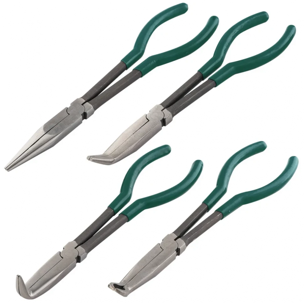 Дългораменни Клещи Професионален Комплект Зегер ROCK FORCE 4 части | CR-V | 5047P