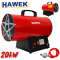 Газов Калорифер Индустриален с Регулатор Печка HAWEK 20 KW 480 M³/H LPG
