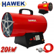 Газов Калорифер Индустриален с Регулатор Печка HAWEK 20 KW 480 M³/H LPG