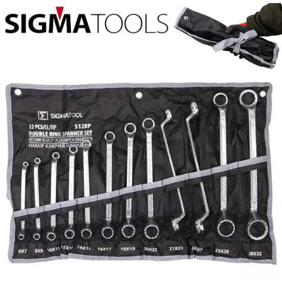 Ключове Лули Комплект SIGMATOOL Лула 6-32мм 12 броя