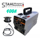 Телоподаващо Инверторен Електрожен 400А 2в1 Заваръчна Техника STAHLMAYER + Соларен Шлем Маска