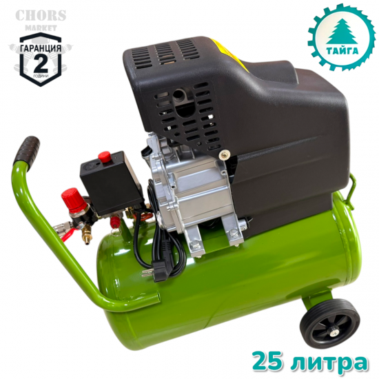 Компресор за Въздух 25 литра ТАЙГА Бутален