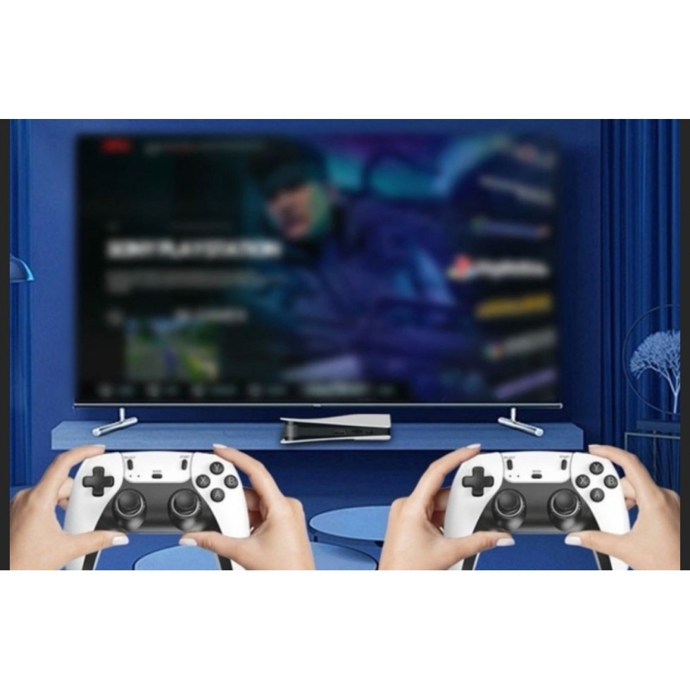 Конзола с Игри Стик за Видеоигра Q10SE 4K 64G 46000 + RETRO GAMES Безжични Контролера Джойстика Игри