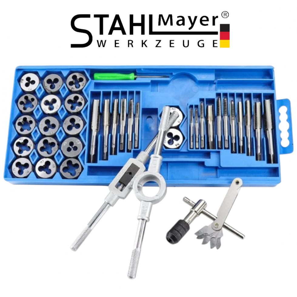 Метчици и Плашки Комплект 40 части STAHLМAYER
