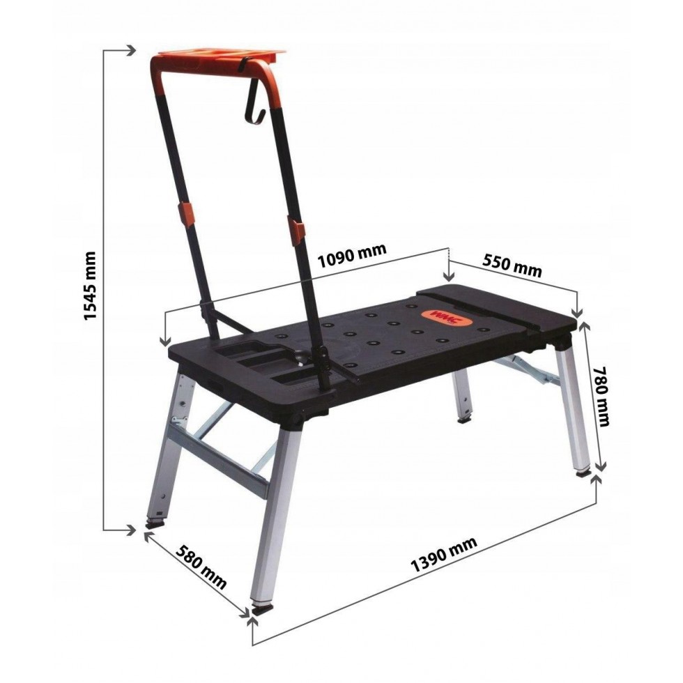 Многофункционална Работна Маса Платформа 7в1 WMC Многофункционална Работна Маса Платформа 7в1 WMC
