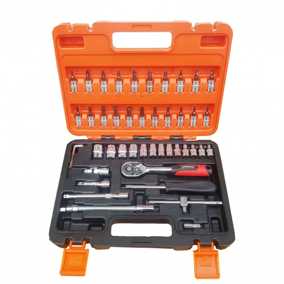 Комплект Куфар Гедоре 46 части Stahlmayer Комплект Куфар Гедоре 46 части Stahlmayer