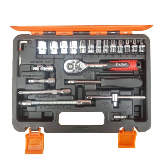 Комплект Куфар Гедоре 46 части Stahlmayer