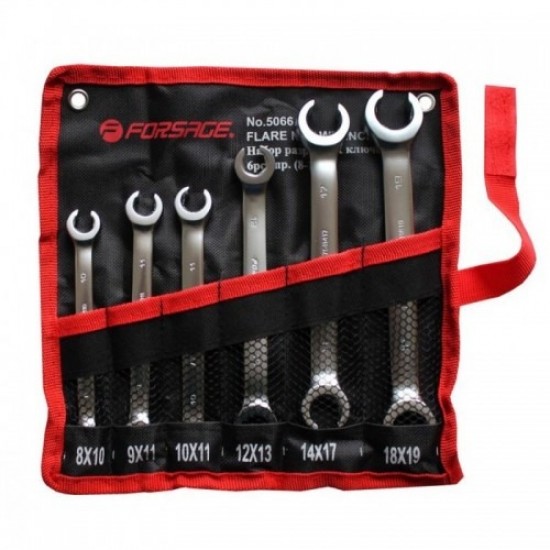 Срязани ключове Forsage за спирачни тръбички 8-19мм Срязани ключове Forsage за спирачни тръбички 8-19мм