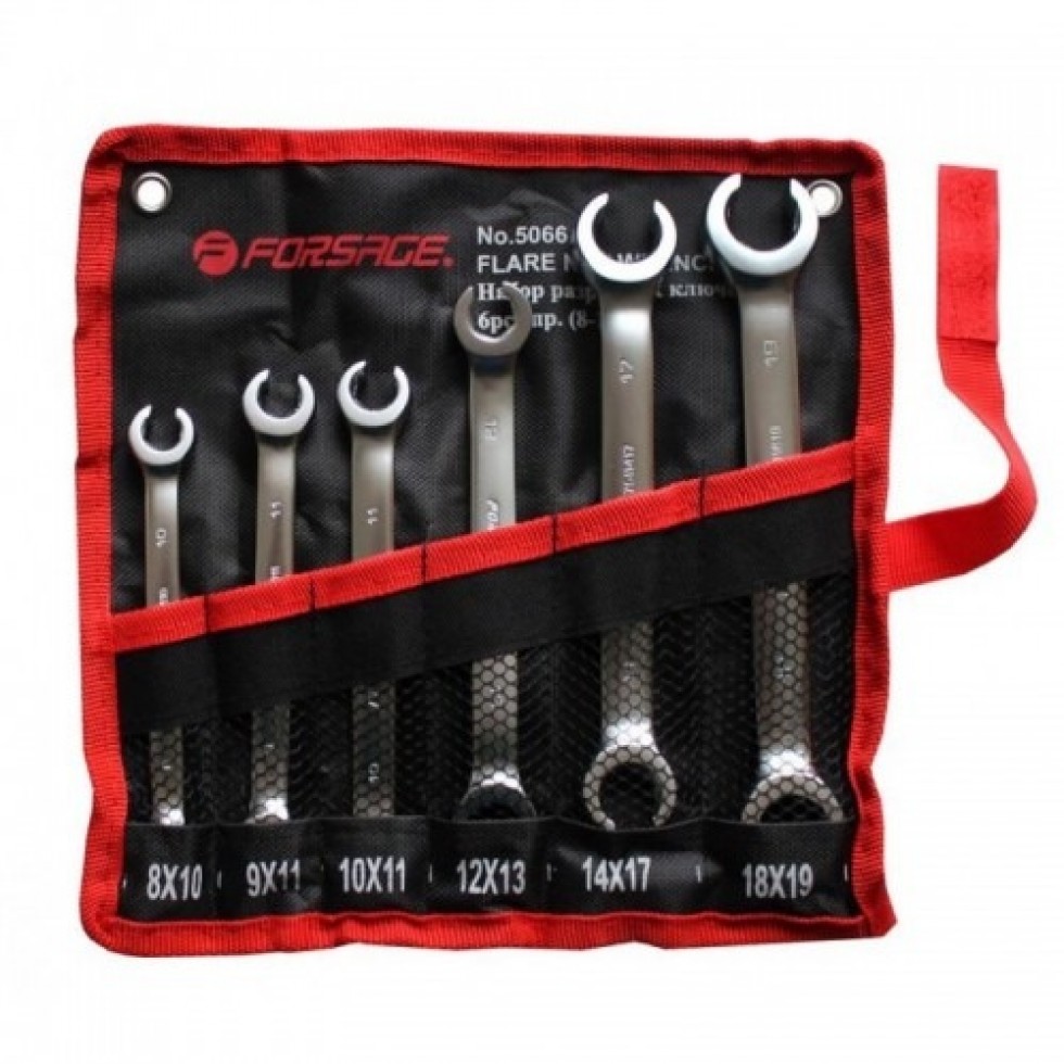 Срязани ключове Forsage за спирачни тръбички 8-19мм Срязани ключове Forsage за спирачни тръбички 8-19мм