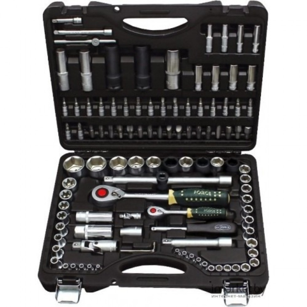 Професионален комплект Гедоре 108ч Rockforce 1/2 Професионален комплект Гедоре 108ч Rockforce 1/2