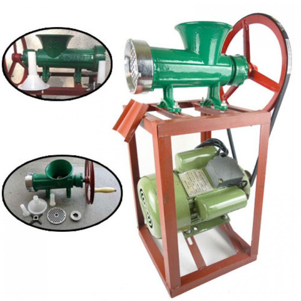 Електрическа Месомелачка Чугунена 32 номер с електромотор 1.5кВ 1500 оборота Електрическа Месомелачка Чугунена 32 номер с електромотор 1.5кВ 1500 оборота