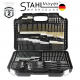 Винтоверт Акумулаторен Безчетков 36V 8,0AH STAHLMAYER + Битове Свредла Накрайници Комплект 246 части ПРОМО