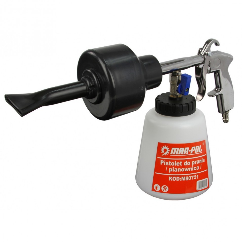 Пневматичен Пистолет за Почистване Измиване и Пране с Пяна Торнадор Mar-Pol Пневматичен Пистолет за Почистване Измиване и Пране с Пяна Торнадор Mar-Pol