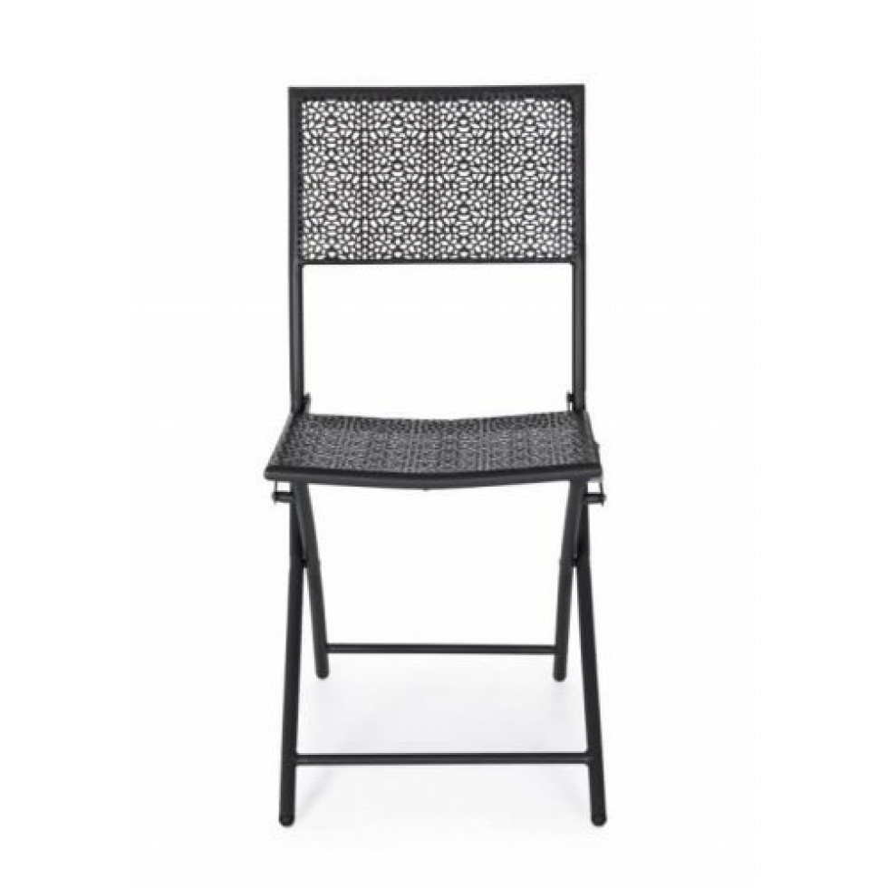 Градинска комплект - сгъваема маса и два сгъваеми стола метални MILANO Градинска комплект - сгъваема маса и два сгъваеми стола метални MILANO