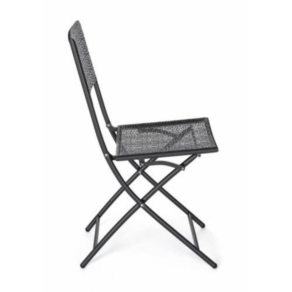 Градинска комплект - сгъваема маса и два сгъваеми стола метални MILANO Градинска комплект - сгъваема маса и два сгъваеми стола метални MILANO