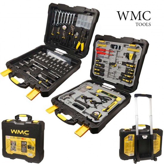 Двоен Куфар с инструменти 400 части WMC Двоен Куфар с инструменти 400 части WMC