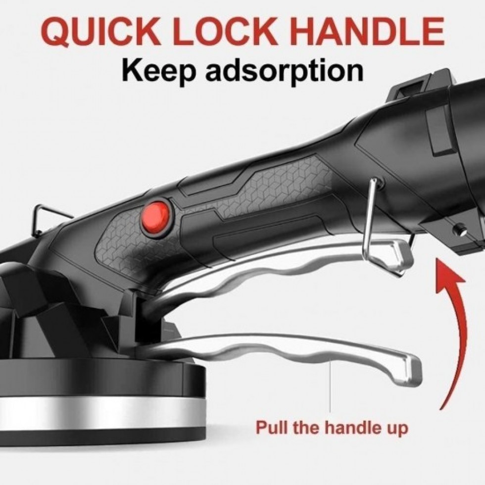 Безжична Вендуза за плочки Акумулаторна до 100кг Вибромашина Безжична Вендуза за плочки Акумулаторна до 100кг Вибромашина