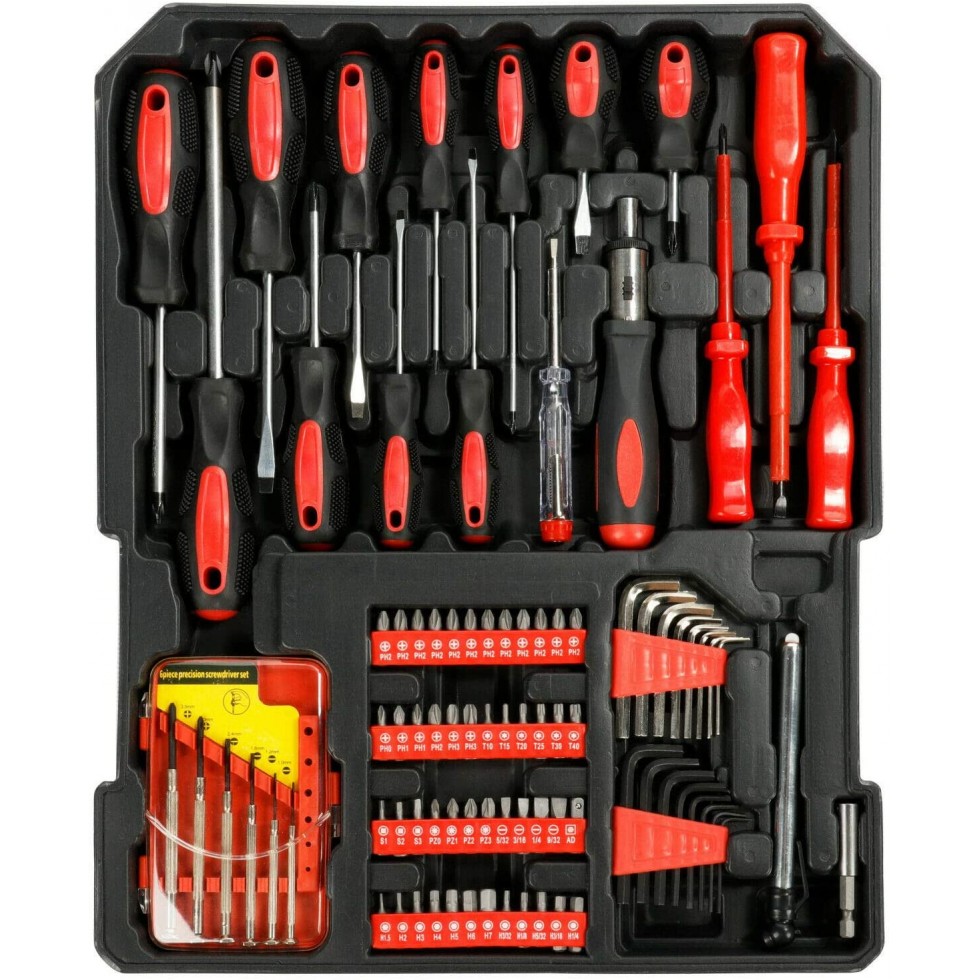 Куфар с Инструменти 499 части на колела STAHL MAYER. Tресчотка, тресчотни ключове, отвертки. Куфар с Инструменти 499 части на колела STAHL MAYER. Tресчотка, тресчотни ключове, отвертки.