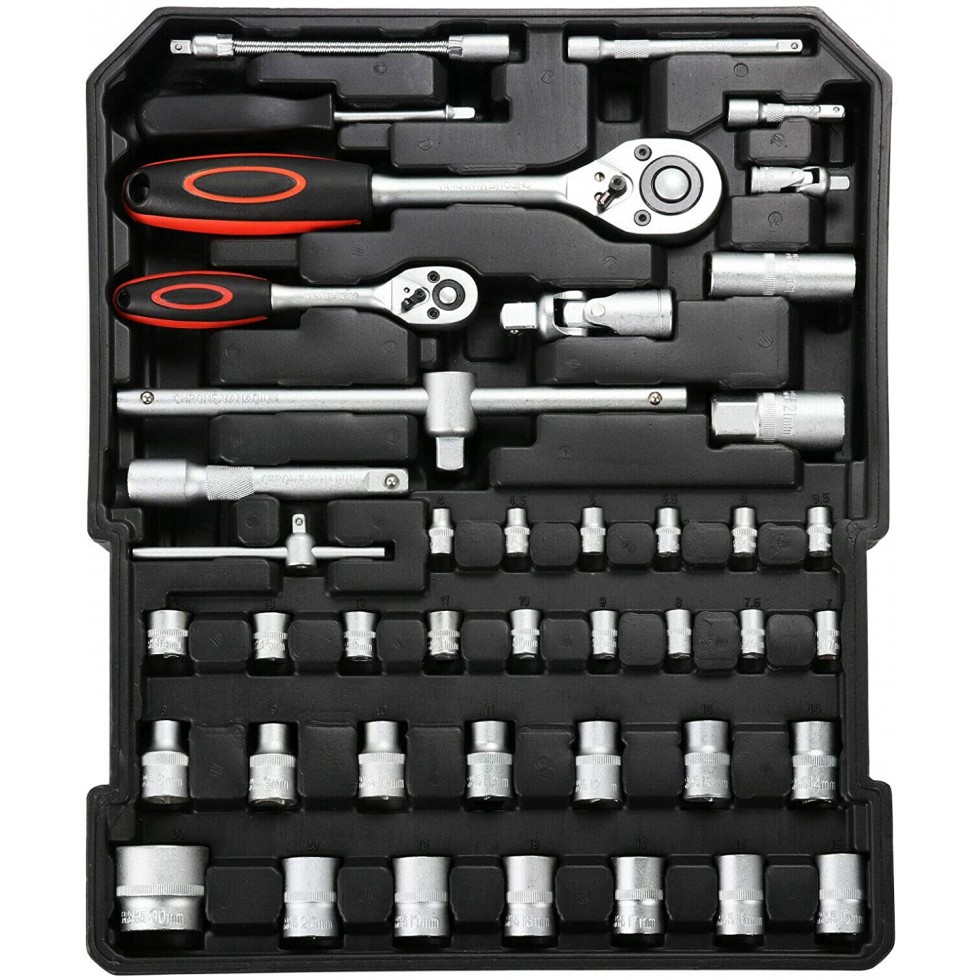 Куфар с Инструменти 499 части на колела STAHL MAYER. Tресчотка, тресчотни ключове, отвертки. Куфар с Инструменти 499 части на колела STAHL MAYER. Tресчотка, тресчотни ключове, отвертки.