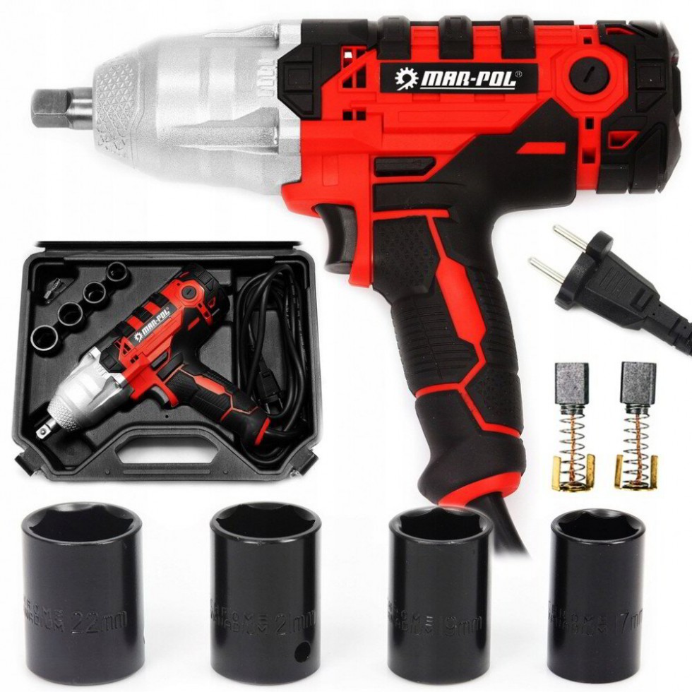 Полски Електрически ударен гайковерт MAR-POL 720W Полски Електрически ударен гайковерт MAR-POL 720W