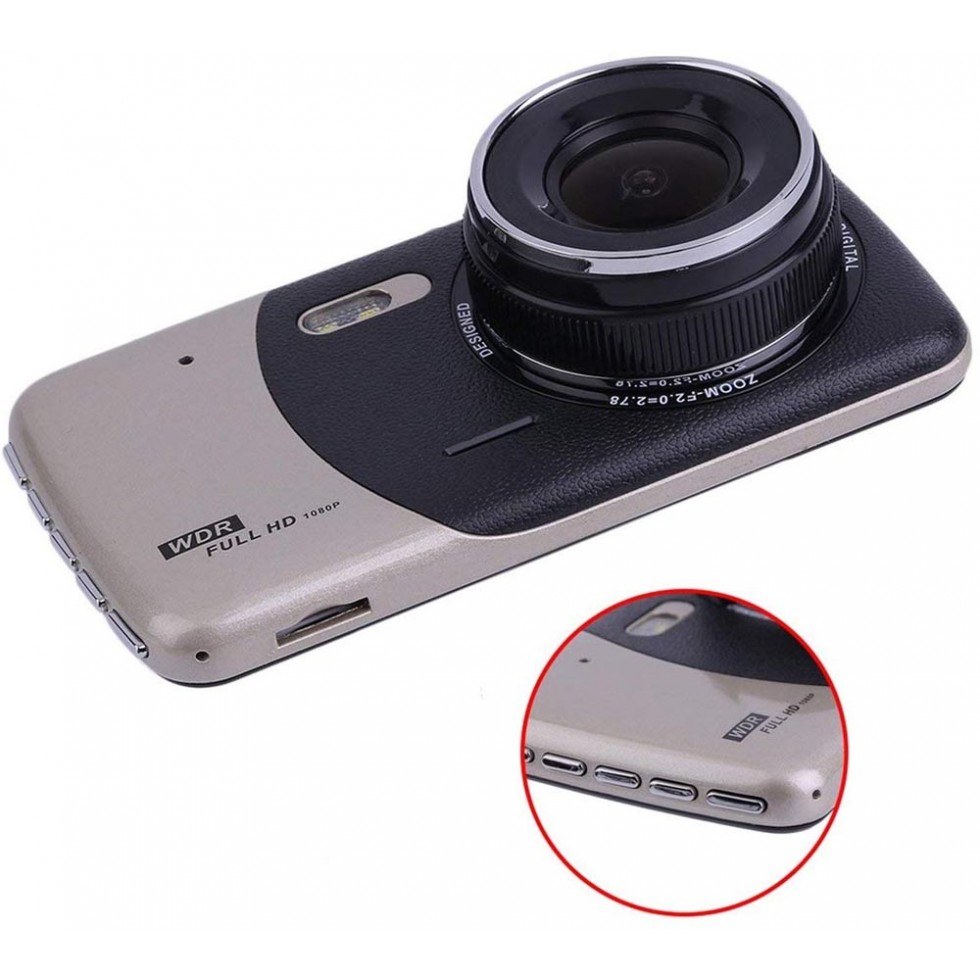 Авто Видеорегистратор + ПОДАРЪК камера за задно виждане WDR Full HD 1080 Авто Видеорегистратор + ПОДАРЪК камера за задно виждане WDR Full HD 1080