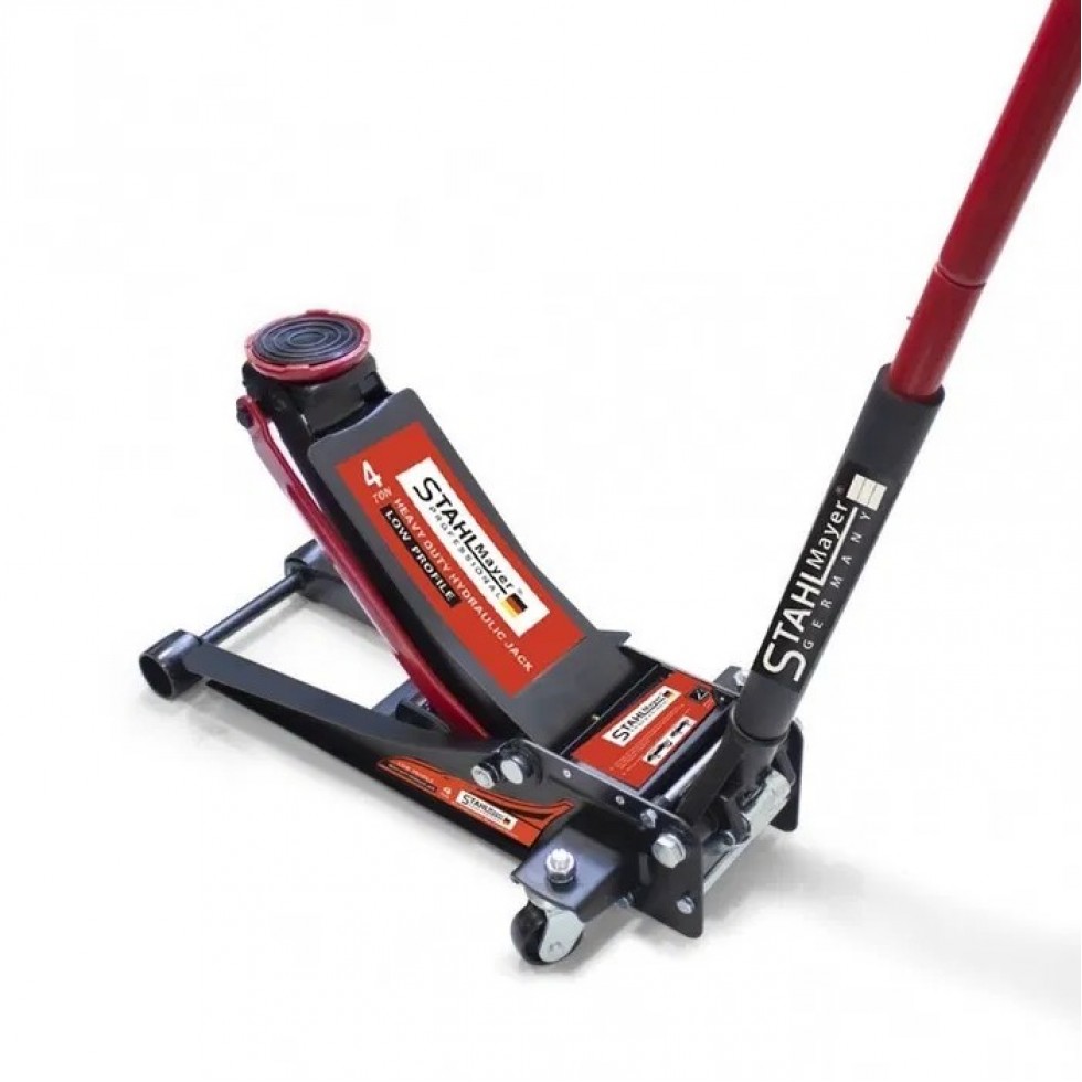 Нископрофилен Крик 4 тона Крокодил STAHLMAYER 83-465мм с две помпи Нископрофилен Крик 4 тона Крокодил STAHLMAYER 83-465мм с две помпи