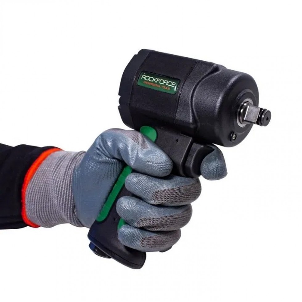 Пневматичен Гайковерт Ударен 1/2 1200Nm ROCKFORCE Пневматичен Гайковерт Ударен 1/2 1200Nm ROCKFORCE