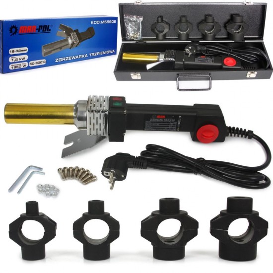 Полски Поялник за полипропилен 16-32мм 1850W MAR POL лепачка за ппр тръби