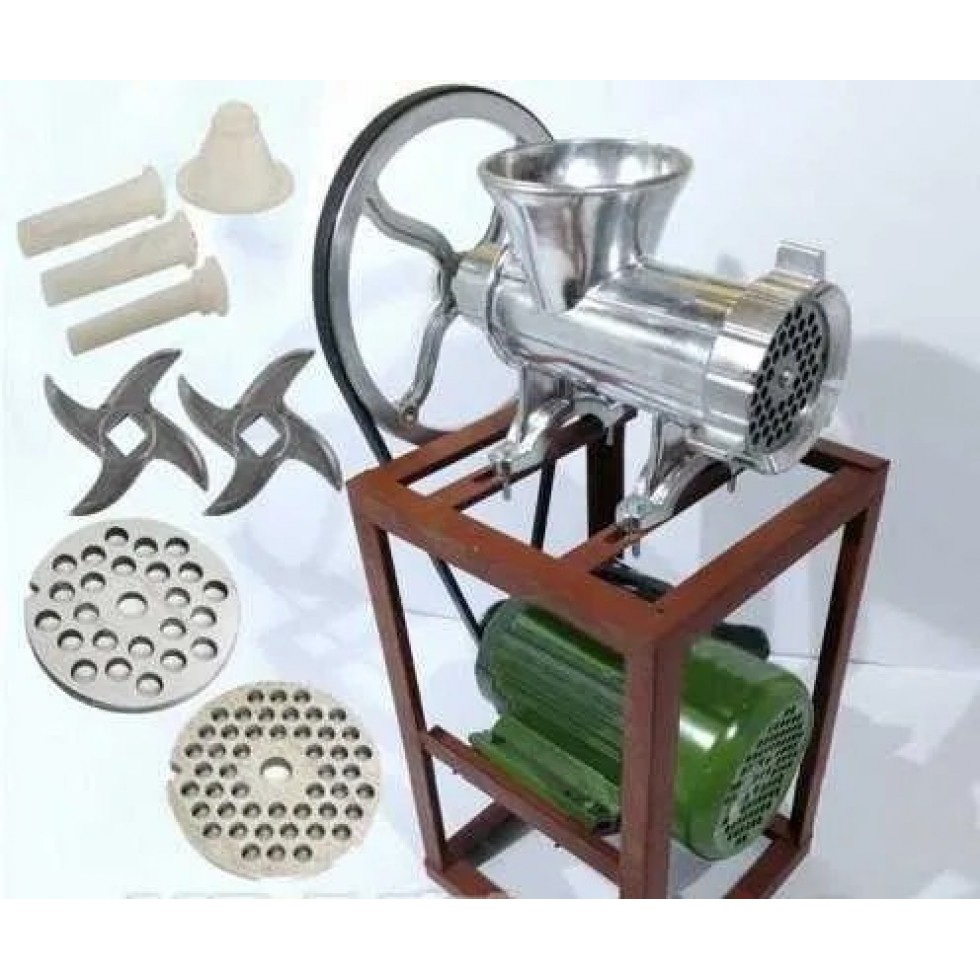 Електрическа Месомелачка Алуминиева 32 номер с Електромотор 1.5кВ 1500 оборота Електрическа Месомелачка Алуминиева 32 номер с Електромотор 1.5кВ 1500 оборота