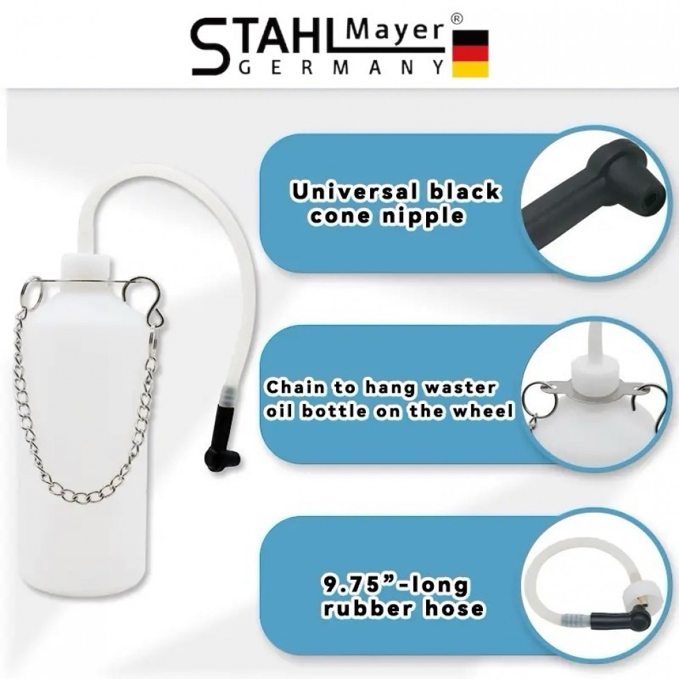 Пневматична Система за Смяна на Спирачна Течност 3+1 литра STAHLMAYER Пневматична Система за Смяна на Спирачна Течност 3+1 литра STAHLMAYER