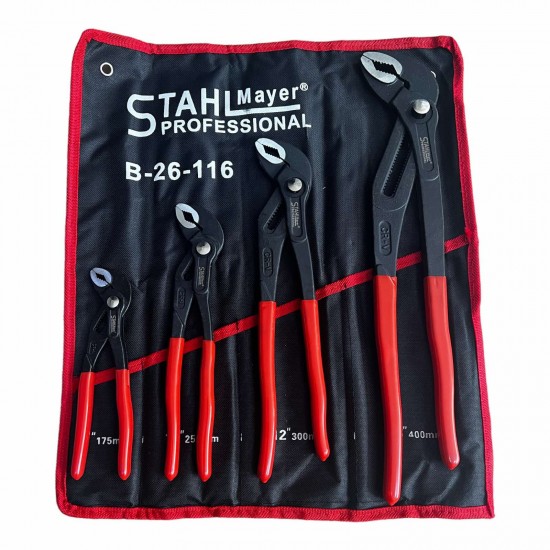 Комплект Клещи Гарги STAHLMAYER 175 250 300 400 мм 4 броя