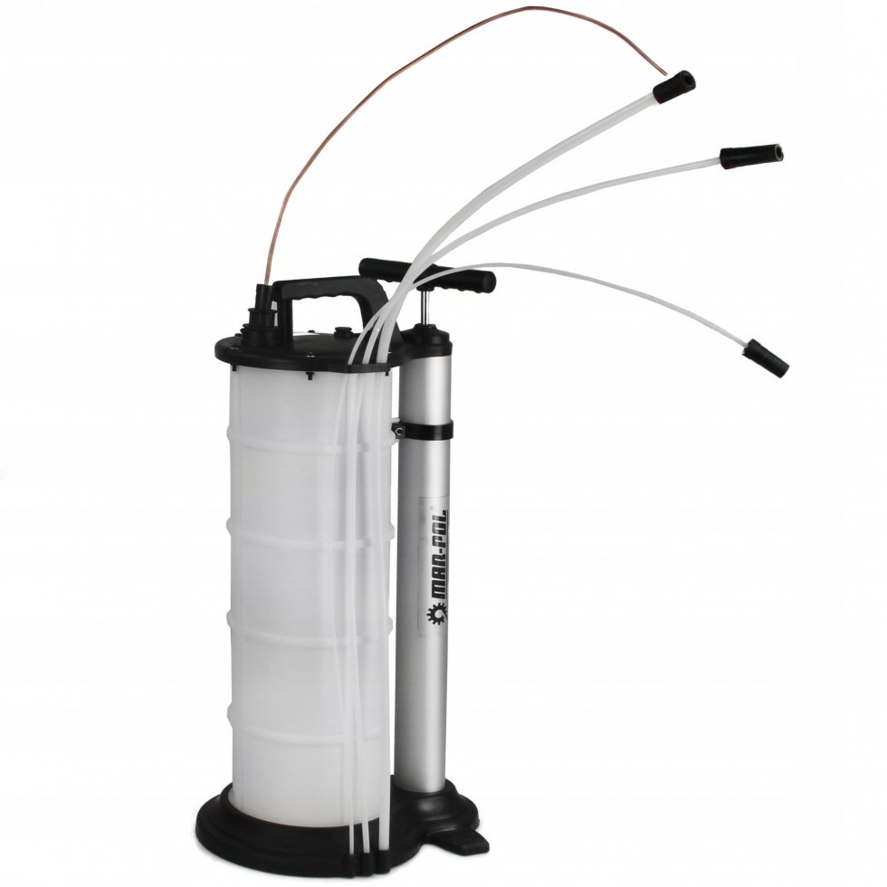 Помпа за Източване на Масло и Спирачна Течност Ръчна и Пневматична 9 литра Mar-Pol M78306 Помпа за Източване на Масло и Спирачна Течност Ръчна и Пневматична 9 литра Mar-Pol M78306