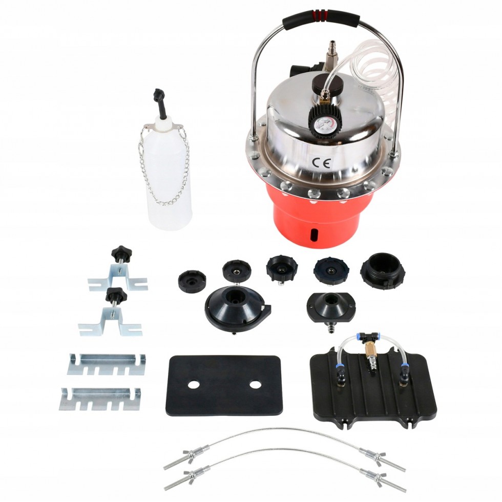 Немски Пневматичен Уред за Смяна на Спирачна Течност KRAFTWELLE Немски Пневматичен Уред за Смяна на Спирачна Течност KRAFTWELLE
