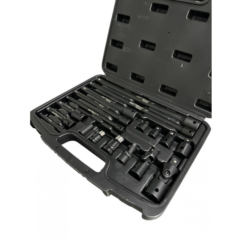 Немски Ударни Преходници и Удължения 18 части Комплект - 1/4 Немски Ударни Преходници и Удължения 18 части Комплект - 1/4