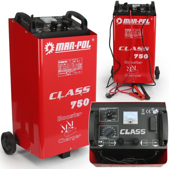 Зарядно Стартерно Устройство за Акумулатор MAR-POL 750 60-900AH