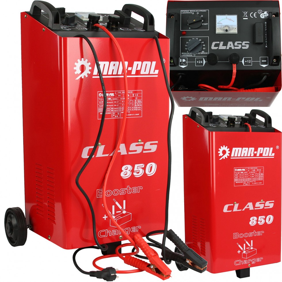 Зарядно Стартерно Устройство за Акумулатор MAR-POL 850 80-1000AH Зарядно Стартерно Устройство за Акумулатор MAR-POL 850 80-1000AH