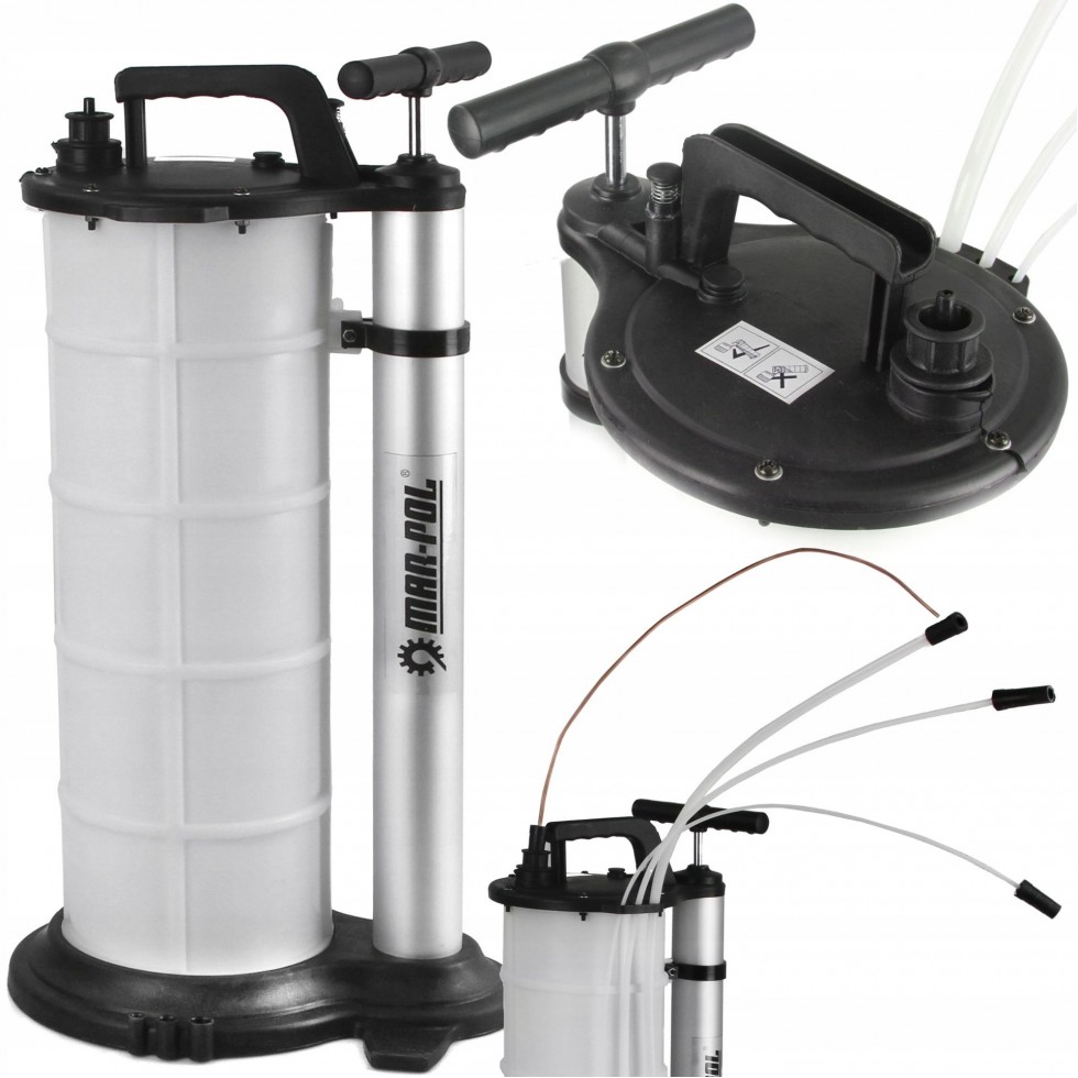 Помпа за Източване на Масло и Спирачна Течност Ръчна и Пневматична 9 литра Mar-Pol M78306 Помпа за Източване на Масло и Спирачна Течност Ръчна и Пневматична 9 литра Mar-Pol M78306