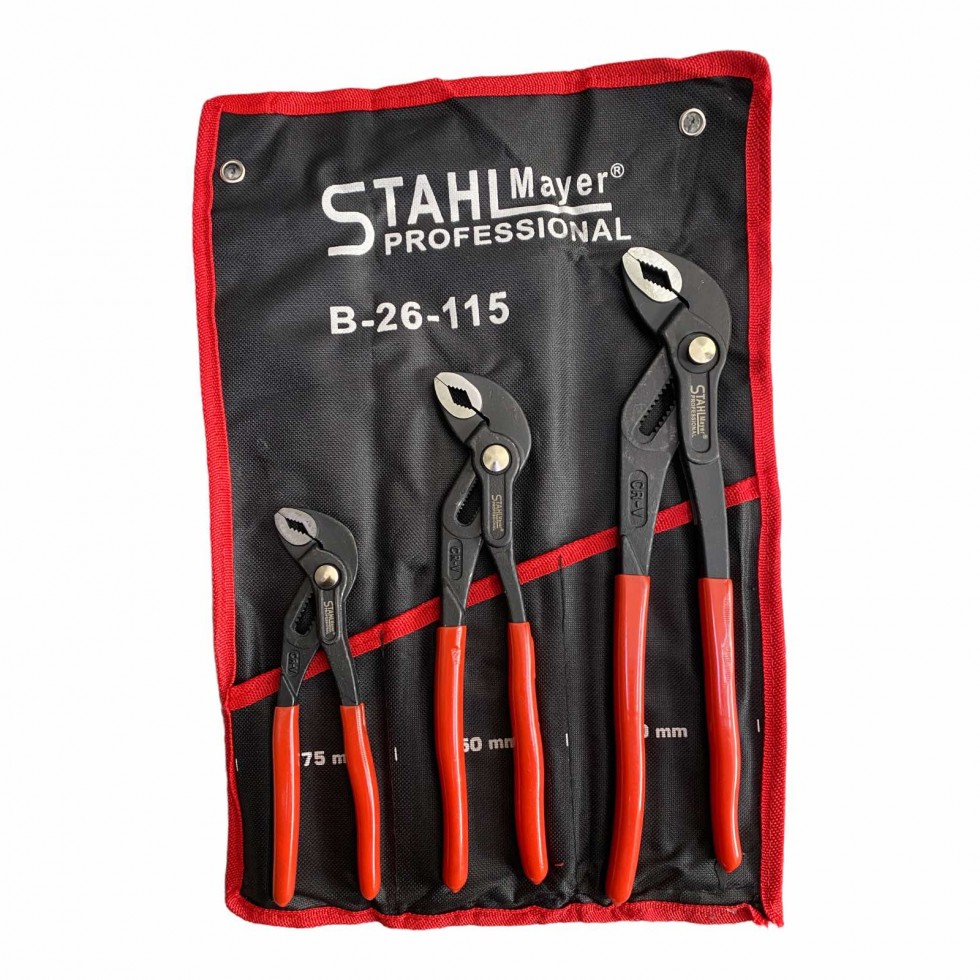 Комплект Клещи Гарги STAHLMAYER 175/250/300 мм 3 броя