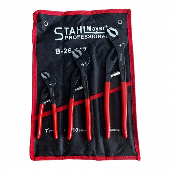 Клещи Гарги Комплект 3 броя STAHL MAYER 175мм 250мм 300мм Автоматични