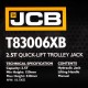 Крик Крокодил 2,5 тона JCB T83006XB 150-530mm Крик Крокодил 2,5 тона JCB T83006XB 150-530mm