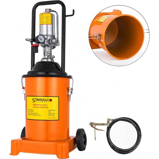 Пневматична Система за Гресиране 12 литра STAHLMAYER 300-400 бара Пневматична Система за Гресиране 12 литра STAHLMAYER 300-400 бара