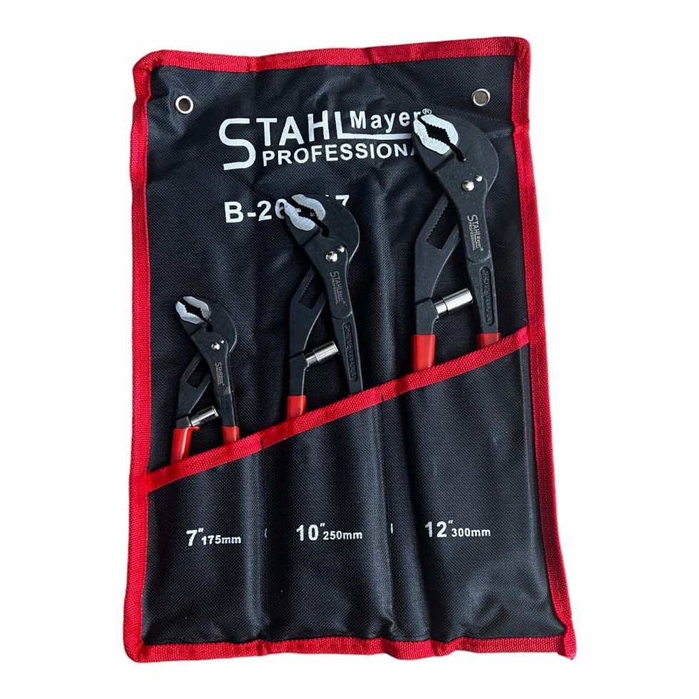Клещи Гарги Комплект 3 броя STAHL MAYER 175мм 250мм 300мм Автоматични Клещи Гарги Комплект 3 броя STAHL MAYER 175мм 250мм 300мм Автоматични