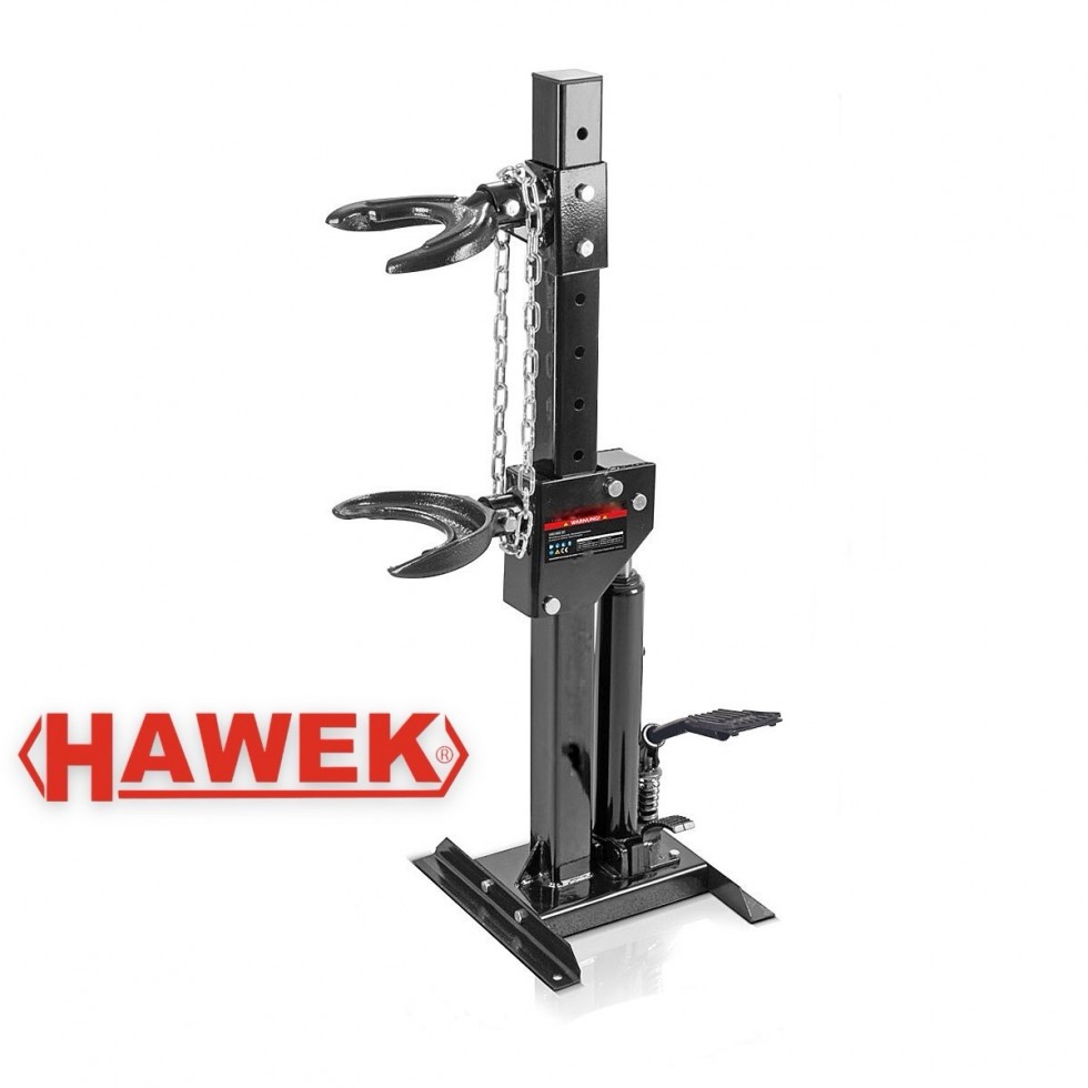 Полска Хидравлична Скоба - Стойка за Пружини 1 тона HAWEK с лапи Полска Хидравлична Скоба - Стойка за Пружини 1 тона HAWEK с лапи