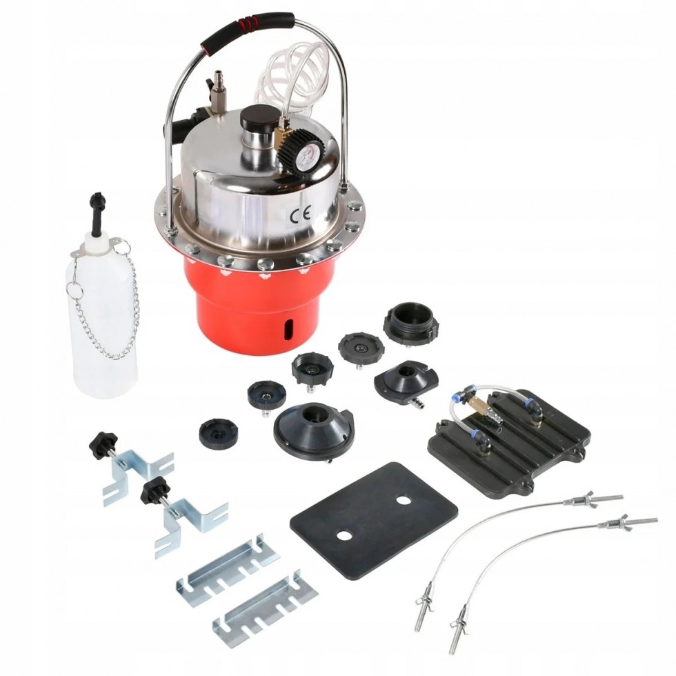 Немски Пневматичен Уред за Смяна на Спирачна Течност KRAFTWELLE Немски Пневматичен Уред за Смяна на Спирачна Течност KRAFTWELLE