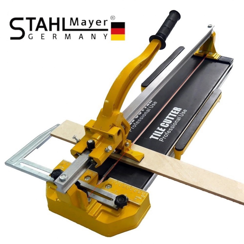 Релсова Машина за Рязане на Плочки 120см 1200мм Теракотмашина с Лазер с 2 ножа STAHLMAYER