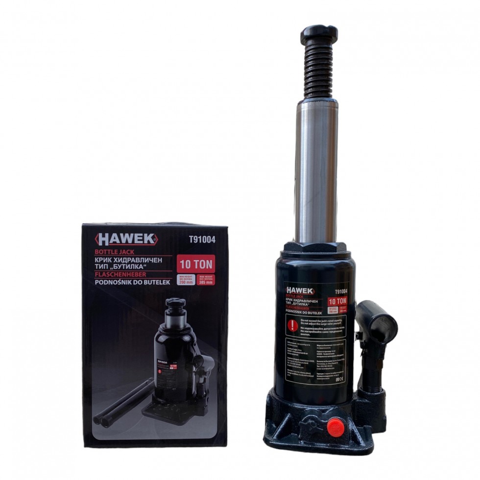 Полски Хидравличен Крик Тип Бутилка 2т. 3т. 5т. 10т. 20т. 32т. Тона HAWEK Полски Хидравличен Крик Тип Бутилка 2т. 3т. 5т. 10т. 20т. 32т. Тона HAWEK