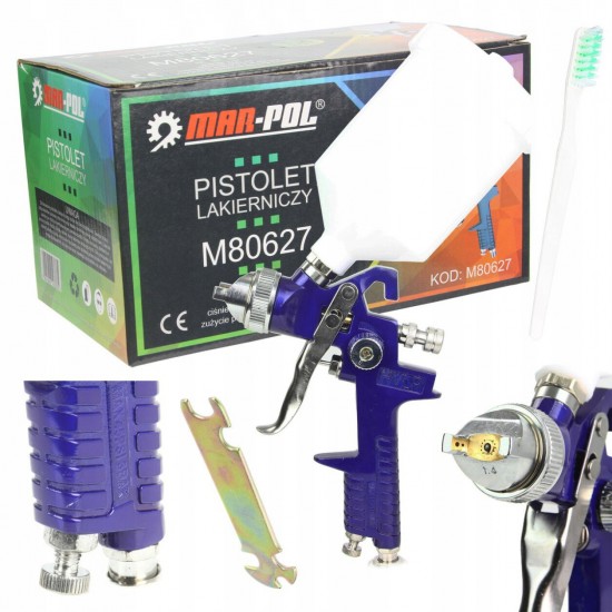 Бояджийски Пистолет с Горно Казанче Mar-Pol HVLP / 1,4 мм M80627