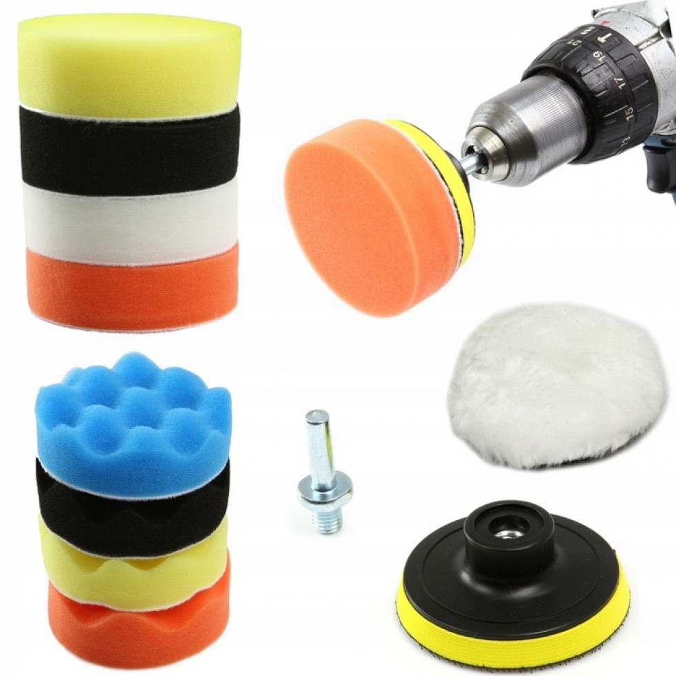 Комплект за Полиране на Фарове и Автомобили 11 части Mar-Pol  M07916