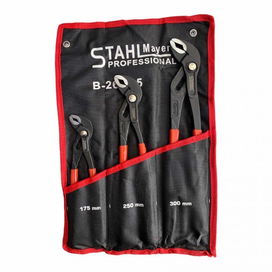Комплект Клещи Гарги STAHLMAYER 175/250/300 мм 3 броя