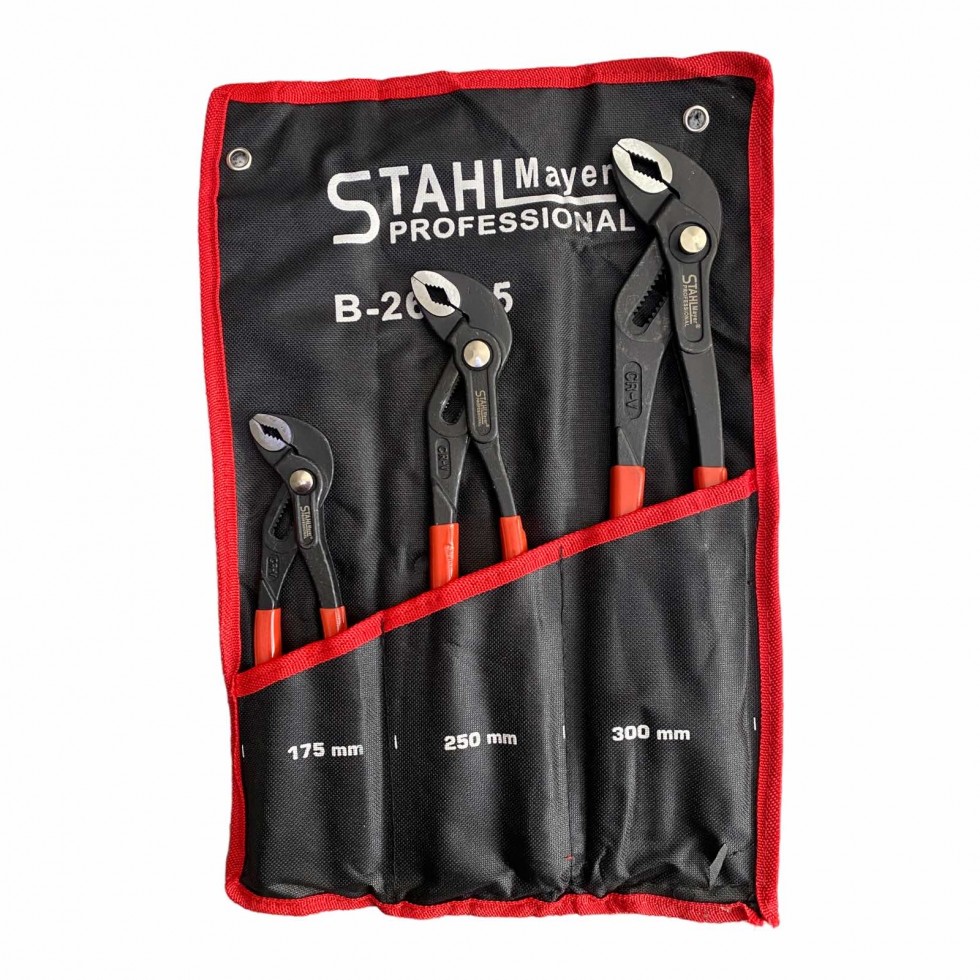 Комплект Клещи Гарги STAHLMAYER 175/250/300 мм 3 броя